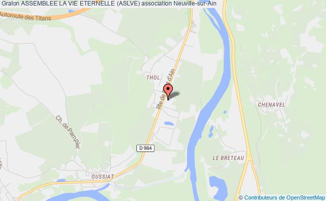 plan association Assemblee La Vie Eternelle (aslve) Neuville-sur-Ain
