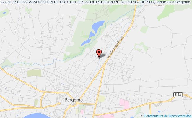plan association Asseps (association De Soutien Des Scouts D'europe Du Perigord Sud) Bergerac