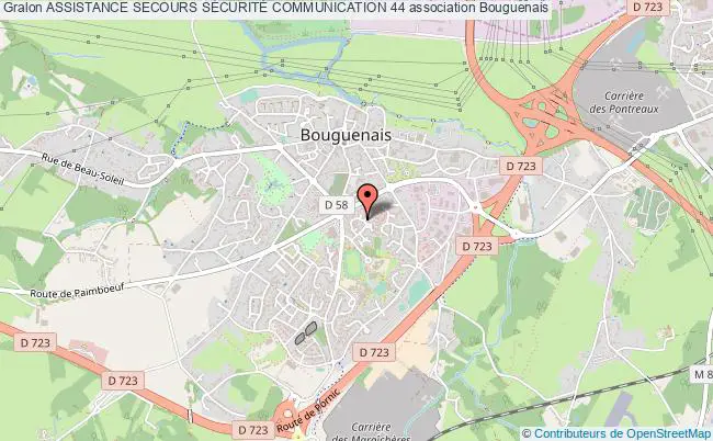 plan association Assistance Secours SÉcuritÉ Communication 44 Bouguenais