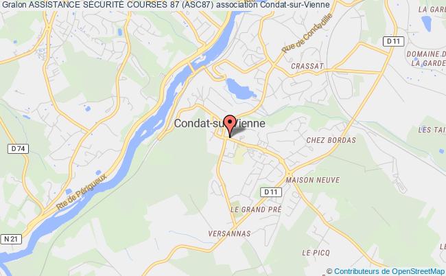plan association Assistance SÉcuritÉ Courses 87 (asc87) Condat-sur-Vienne