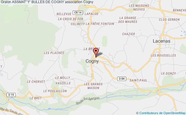 plan association Assmat' Y' Bulles De Cogny Cogny