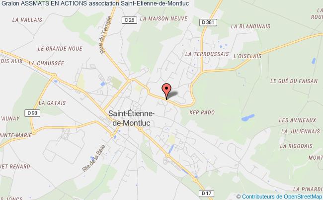 plan association Assmats En Actions Saint-Étienne-de-Montluc