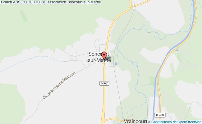 plan association Asso'courtoise Soncourt-sur-Marne