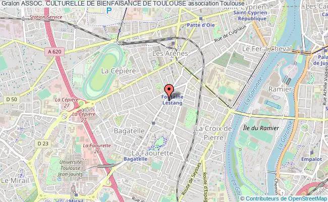 plan association Assoc. Culturelle De Bienfaisance De Toulouse Toulouse