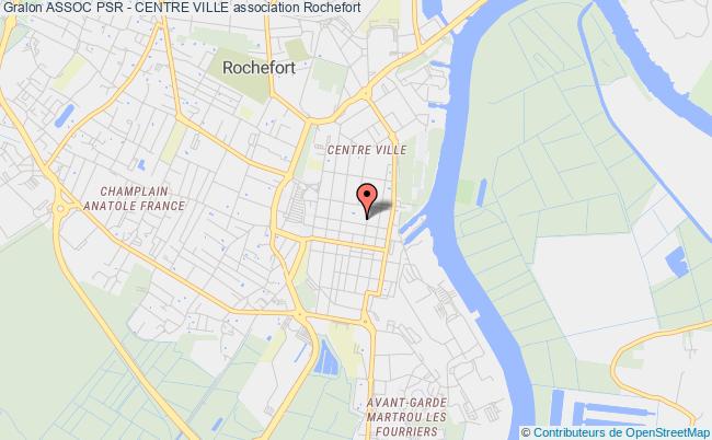 plan association Assoc Psr - Centre Ville Rochefort