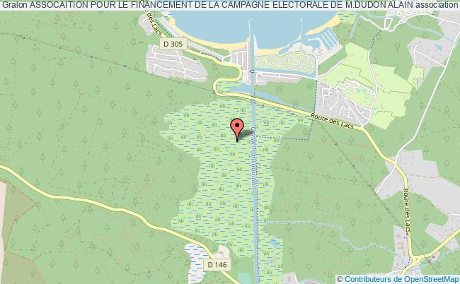 plan association Assocaition Pour Le Financement De La Campagne Electorale De M.dudon Alain Biscarrosse