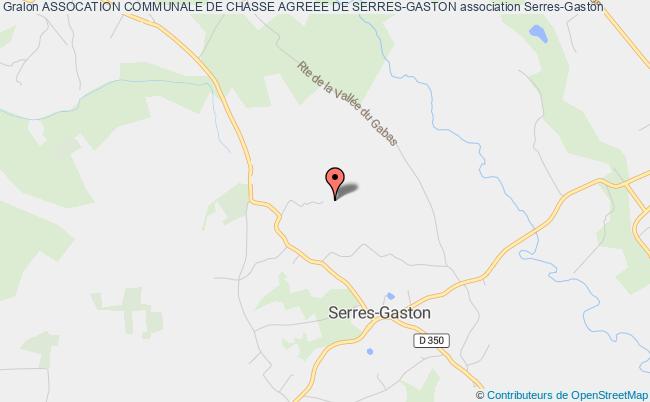 plan association Assocation Communale De Chasse Agreee De Serres-gaston Serres-Gaston