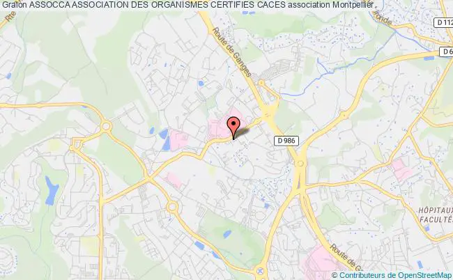 plan association Assocca Association Des Organismes Certifies Caces Montpellier