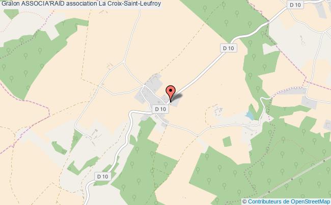 plan association Associa'raid La    Croix-Saint-Leufroy