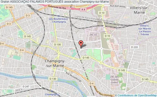 plan association AssociaÇao Falamos PortuguÊs Champigny-sur-Marne