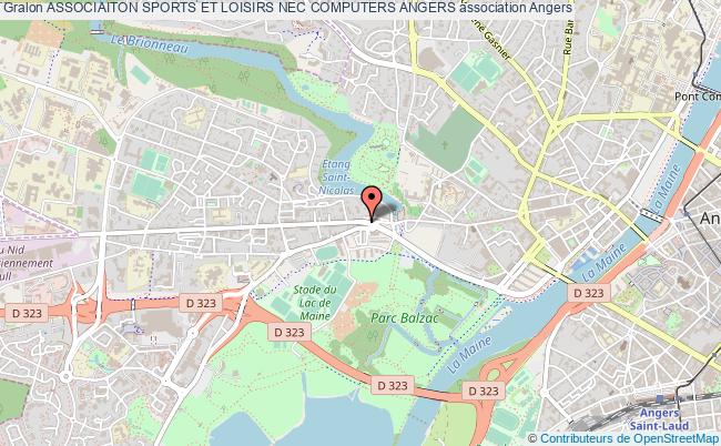 plan association Associaiton Sports Et Loisirs Nec Computers Angers Angers