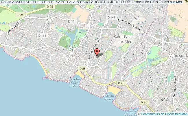 plan association Association ' Entente Saint-palais-saint Augustin Judo Club' Saint-Palais-sur-Mer