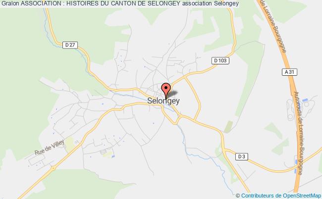 ASSOCIATION : HISTOIRES DU CANTON DE SELONGEY