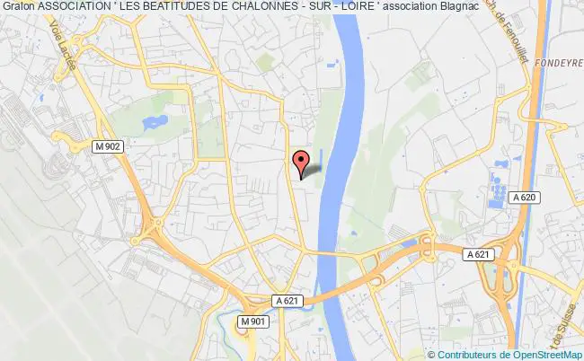 plan association Association ' Les Beatitudes De Chalonnes - Sur - Loire ' Blagnac