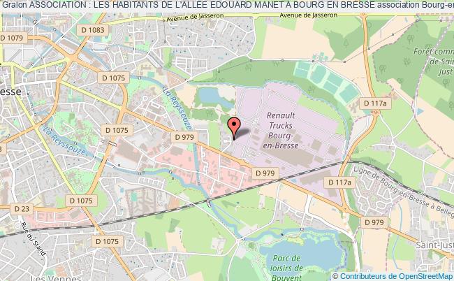 plan association Association : Les Habitants De L'allee Edouard Manet A Bourg En Bresse Bourg-en-Bresse