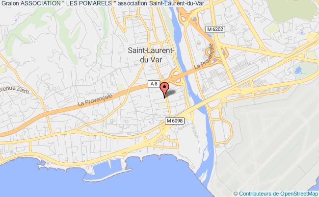 plan association Association " Les Pomarels " Saint-Laurent-du-Var