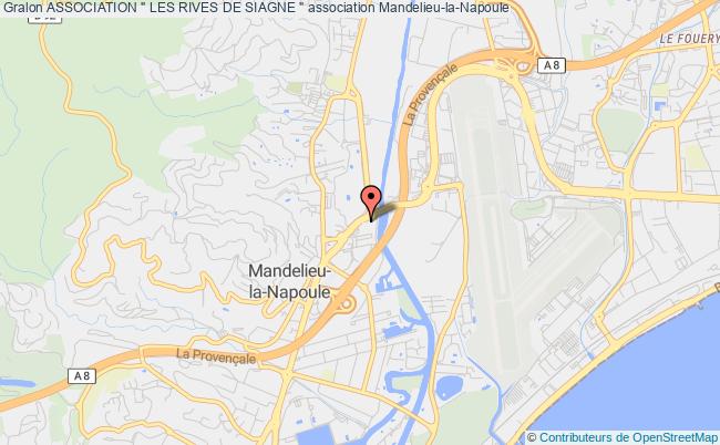 plan association Association " Les Rives De Siagne " Mandelieu-la-Napoule