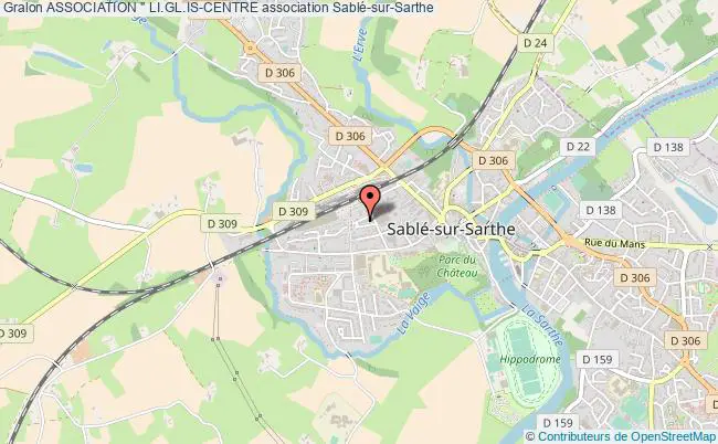 plan association Association " Li.gl.is-centre Sablé-sur-Sarthe