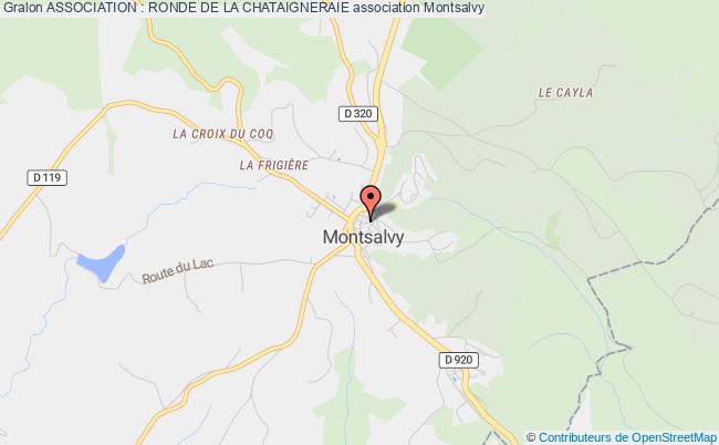 plan association Association : Ronde De La Chataigneraie Montsalvy