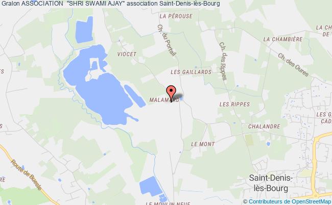 plan association Association  "shri Swami Ajay" Saint-Denis-lès-Bourg