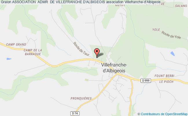 plan association Association  Admr  De Villefranche D'albigeois Villefranche-d'Albigeois