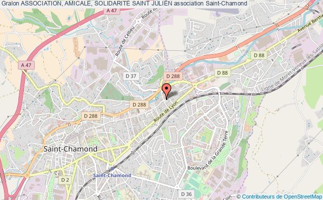 plan association Association, Amicale, SolidaritÉ Saint Julien Saint-Chamond