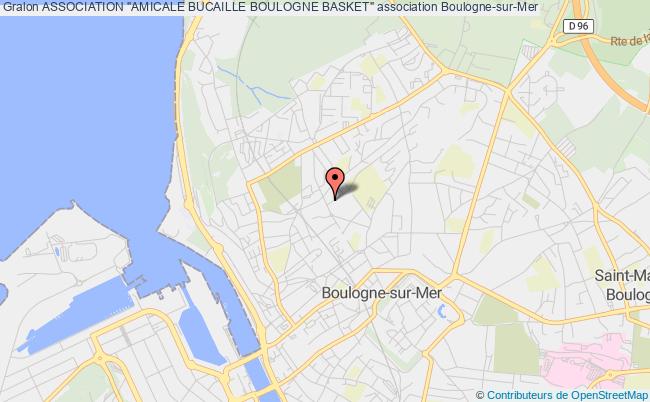 plan association Association "amicale Bucaille Boulogne Basket" Boulogne-sur-Mer