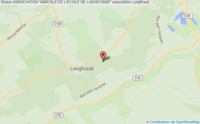 plan association Association "amicale De L'ecole De Longfosse" Longfossé