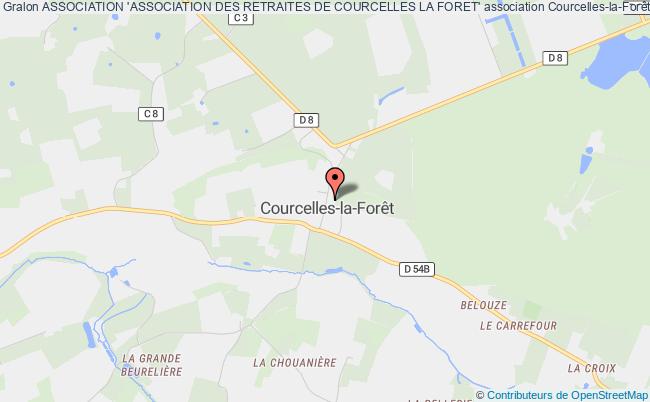 plan association Association 'association Des Retraites De Courcelles La Foret' Courcelles-la-Forêt