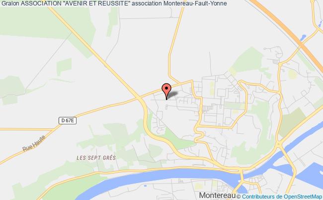 plan association Association "avenir Et Reussite" Montereau-Fault-Yonne