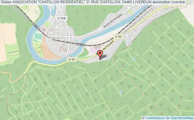 ASSOCIATION "CHATILLON RESIDENTIEL" 31 RUE CHÂTILLON, 54460 LIVERDUN