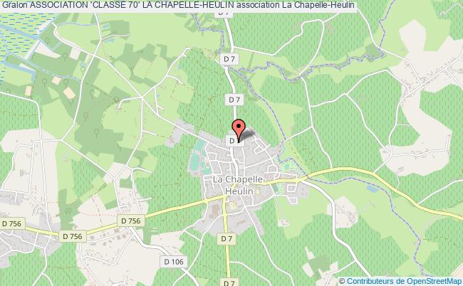 plan association Association 'classe 70' La Chapelle-heulin La    Chapelle-Heulin