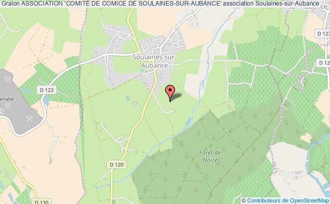 plan association Association 'comite De Comice De Soulaines-sur-aubance' Soulaines-sur-Aubance