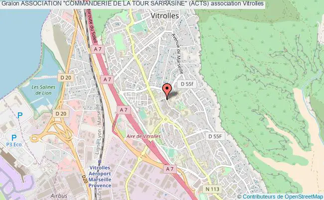 plan association Association "commanderie De La Tour Sarrasine" (acts) Vitrolles