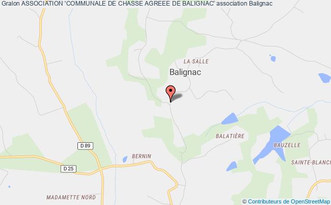 ASSOCIATION 'COMMUNALE DE CHASSE AGREEE DE BALIGNAC'