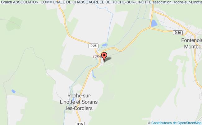 ASSOCIATION  COMMUNALE DE CHASSE AGREEE DE ROCHE-SUR-LINOTTE
