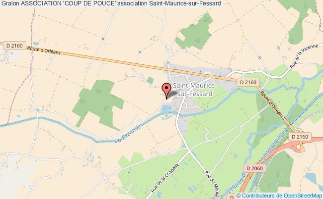 plan association Association 'coup De Pouce' Saint-Maurice-sur-Fessard