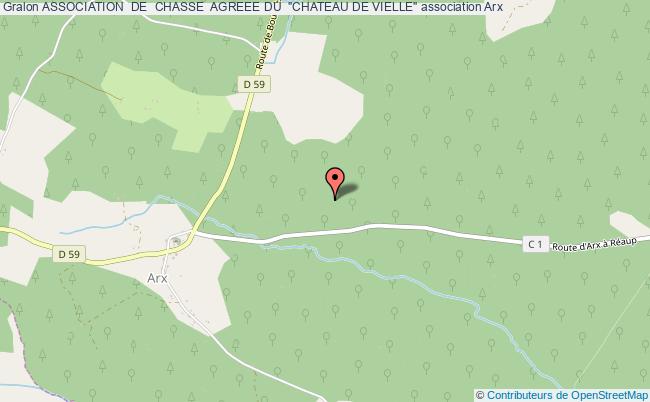 ASSOCIATION  DE  CHASSE  AGREEE DU  "CHATEAU DE VIELLE"