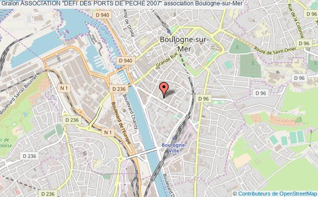 plan association Association "defi Des Ports De Peche 2007" Boulogne-sur-Mer