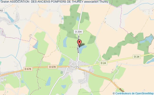 plan association Association  Des Anciens Pompiers De Thurey Thurey
