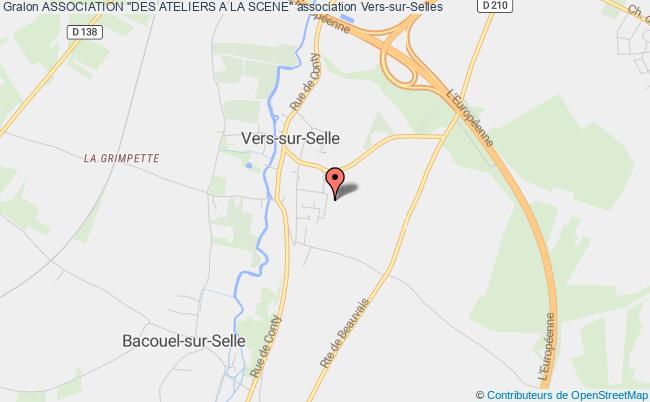 plan association Association "des Ateliers A La Scene" Vers-sur-Selle