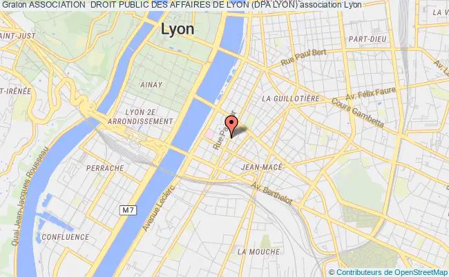 ASSOCIATION  DROIT PUBLIC DES AFFAIRES DE LYON (DPA LYON)