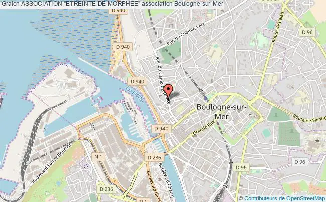 plan association Association "etreinte De Morphee" Boulogne-sur-Mer