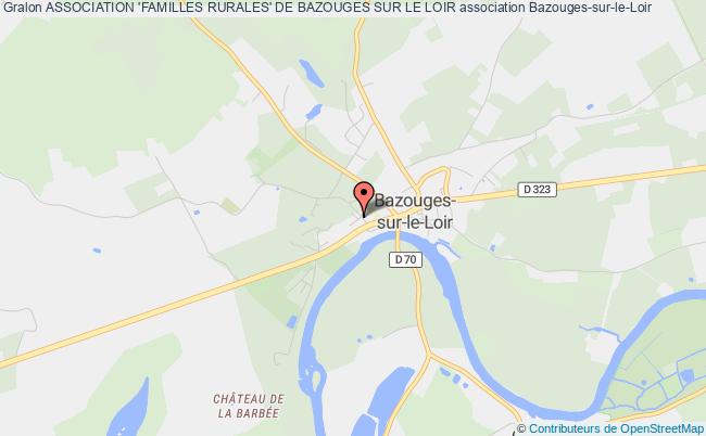 plan association Association 'familles Rurales' De Bazouges Sur Le Loir Bazouges/Cré sur le Loir