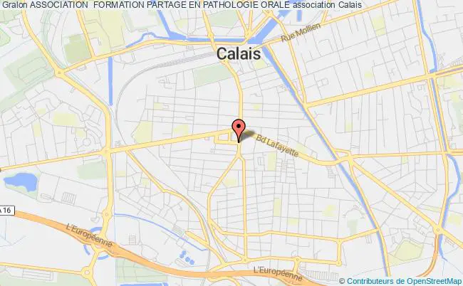 plan association Association  Formation Partage En Pathologie Orale Calais
