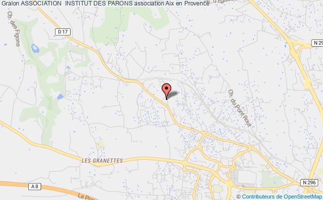 plan association Association  Institut Des Parons Aix-en-Provence