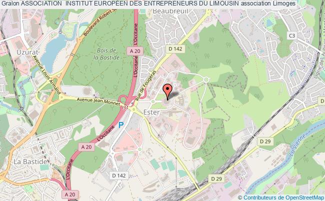 plan association Association  Institut EuropÉen Des Entrepreneurs Du Limousin Limoges