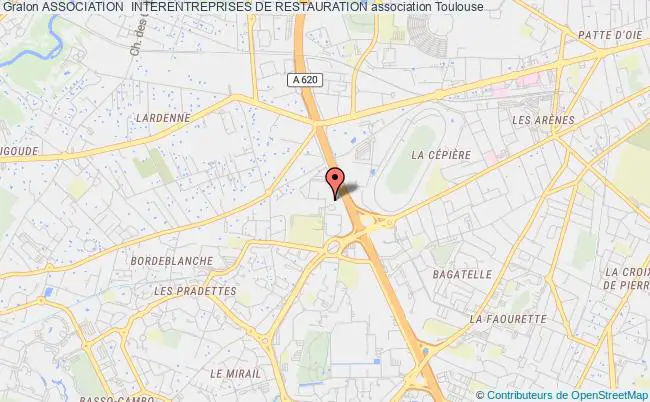plan association Association  Interentreprises De Restauration Toulouse Cedex 1