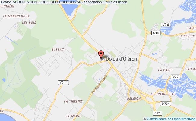 plan association Association  Judo Club Oleronais Dolus-d'Oléron