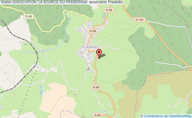 ASSOCIATION 'LA SOURCE DU PASSERAND'